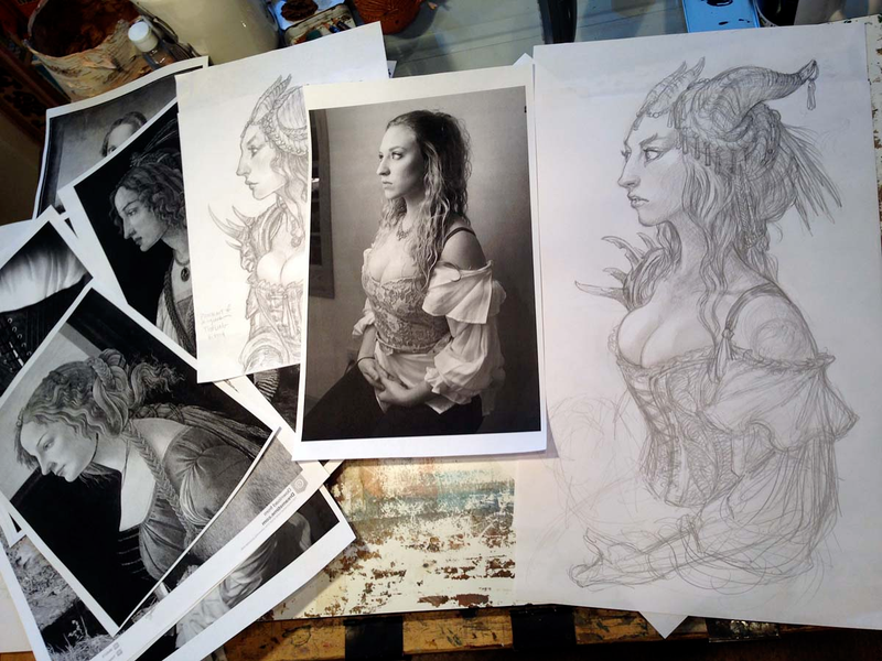 Illustration for article titled Inside The Fantasy Art Of Superstar Artist Tony DiTerlizziÂ